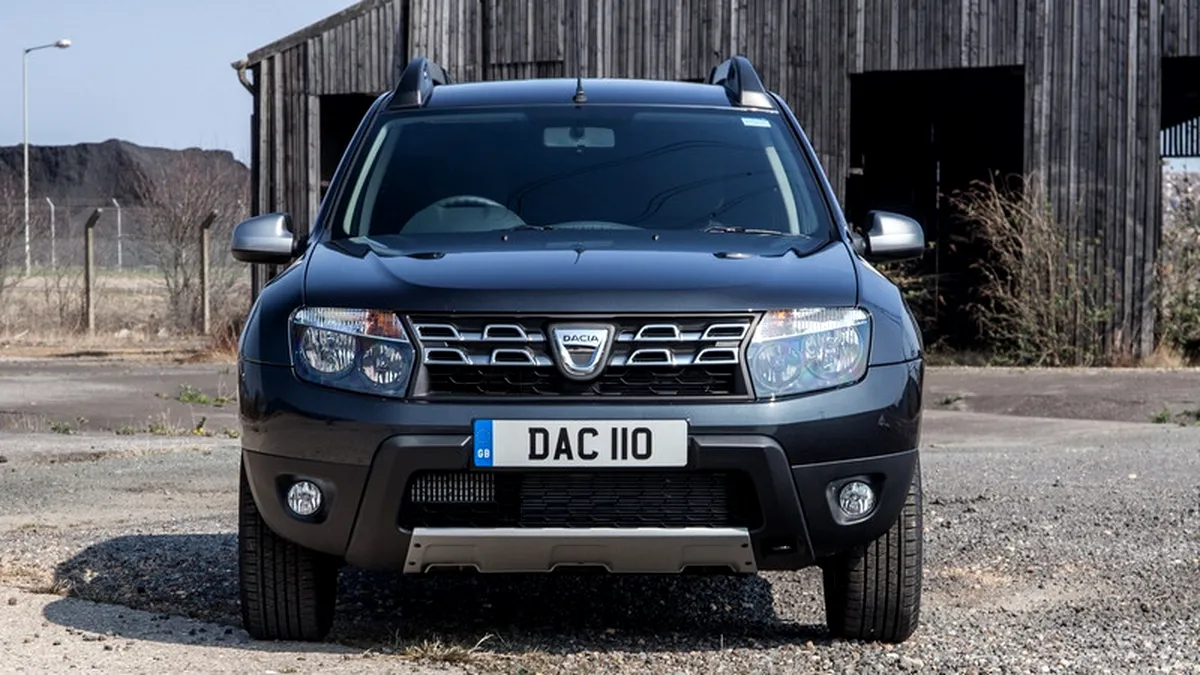 Dacia Duster, transformată în utilitară pentru piaţa din Marea Britanie