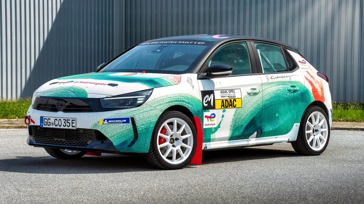 Opel Corsa Rally Electric este vedeta ADAC Opel Electric Rally Cup
