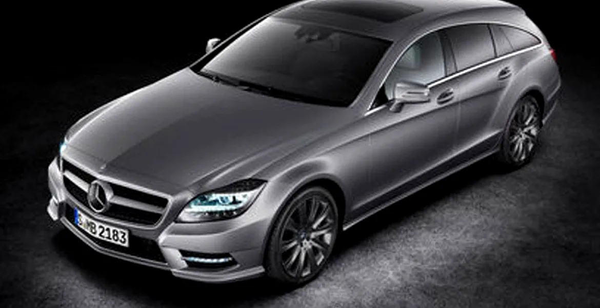 Prima imagine reală cu Mercedes-Benz CLS Shooting Brake