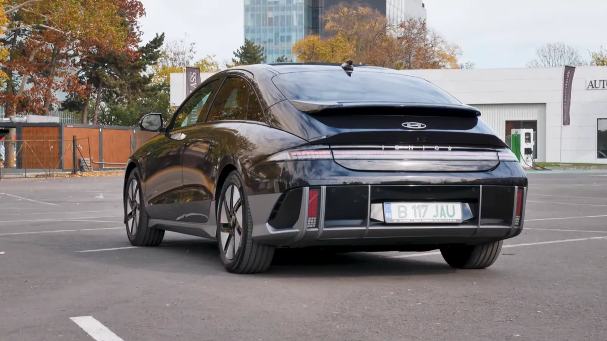 Hyundai Ioniq 6 - Electrica ce te faci să uiți de grija autonomiei - VIDEO