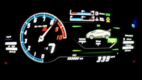 Cât de repede crezi că ajunge un Lamborghini Huracan la 340 km/h? VIDEO