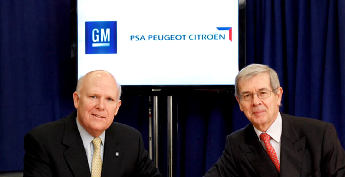 GM cumpăra 7% din PSA