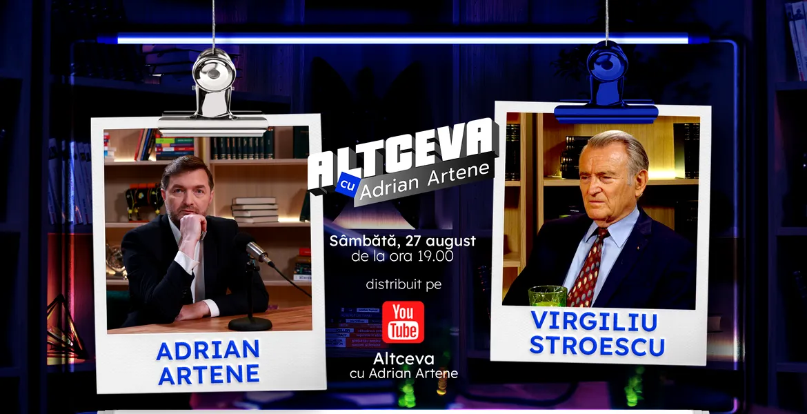 Virgiliu Stroescu este invitat la podcastul ALTCEVA cu Adrian Artene