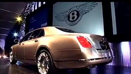 Primul Bentley Mulsanne la licitaţie