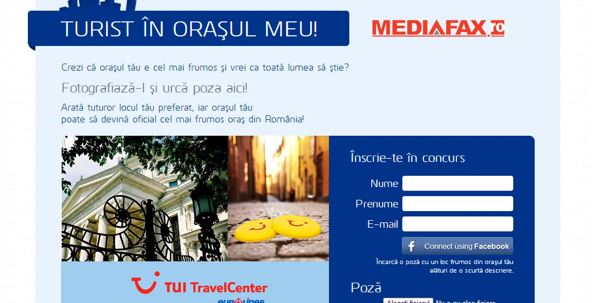 „Turist în oraşul meu”: Bacău, Hunedoara şi Sibiu în topul concursului foto de pe Mediafax.ro