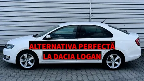 Alternativă la Dacia Logan. Cât costă o Skoda Rapid cu doar 71.000 KM la bord - FOTO