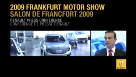 Conceptele Renault E.Z. live la Frankfurt 2009