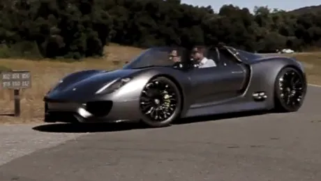 Porsche 918 Spyder Hybrid scos în lumea reală