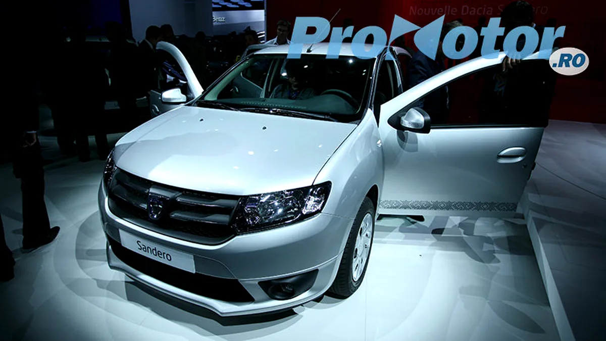 VIDEO. Noile Dacia Sandero şi Logan, test de primă impresie. LIVE din PARIS 2012
