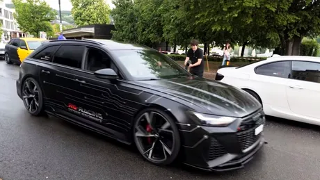 VIDEO: Cu ce mașini a fost prezent cunoscutul vlogger Zed la cea mai mare întâlnire auto din Europa