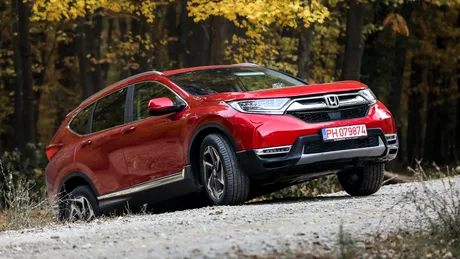 Test drive HONDA CR-V 1.5 VTEC Turbo 4WD Executive – SUV-ul japonez îşi păstrează atuu-urile, dar devine mai elegant cu trecerea timpului – GALERIE FOTO