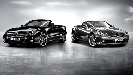 Mercedes SL Night Edition şi Mercedes SLK Grand Edition