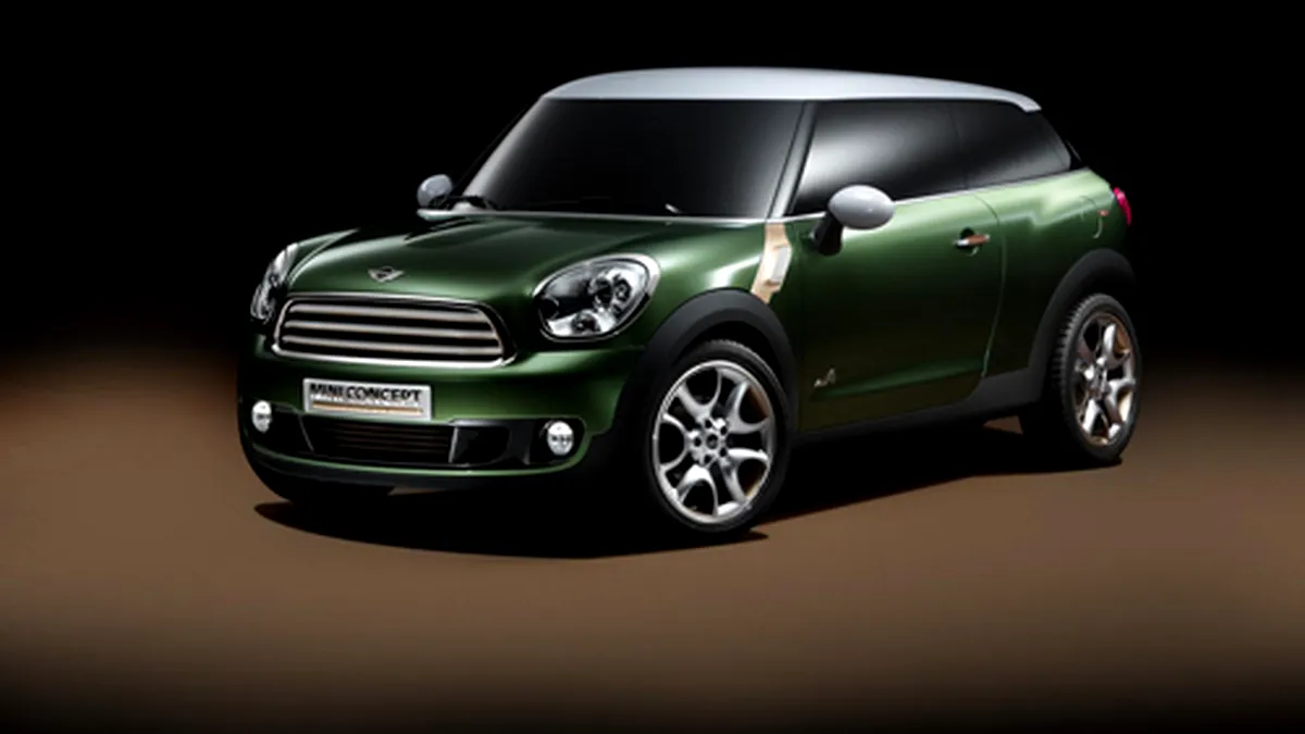 Preview Detroit 2011: Mini Paceman Concept