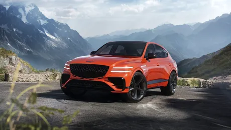 Genesis GV80 Coupe Concept prevestește un rival pentru BMW X6 și Mercedes-Benz GLE Coupe