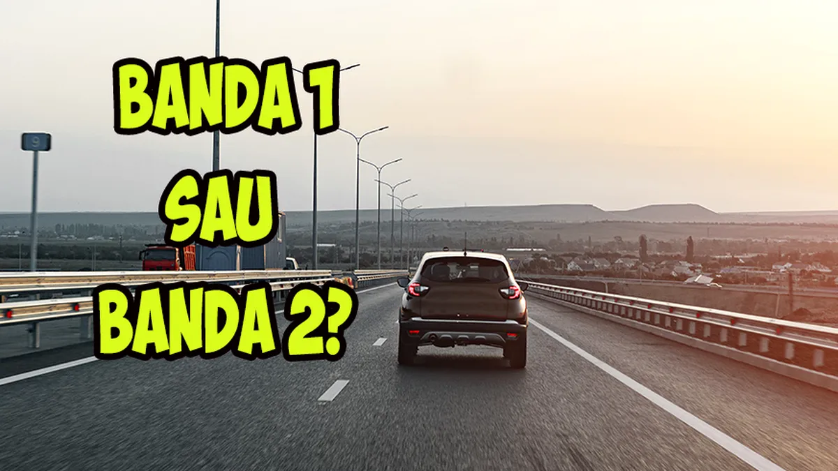 Banda 1 și banda 2: Tot ce trebuie să știi despre circulația pe benzi. Diferența între autostradă și în oraș