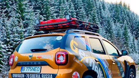 Doi români pleacă în Siberia cu o Dacia Duster. Au mai fost cu un Logan