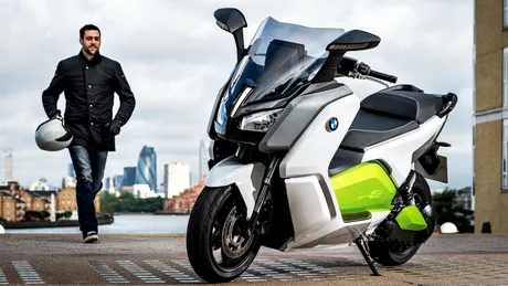 Noul scuter electric C Evolution prezentat de BMW la Londra