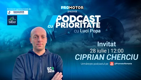 Ciprian Cherciu (EcoDrive) la „Podcast cu Prioritate” #79 by ProMotor. Despre Rabla 2025 și primul incident de hacking al sistemului FSD al unei Tesla la Chișinău
