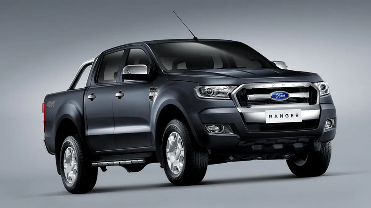 Ford Ranger facelift: o faţă nouă, tehnologii noi şi motoare mai bune