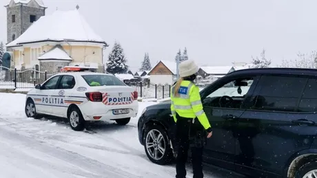 Zăpadă abundentă în mai multe zone ale țării. Apelul CNAIR și al Poliției Române - VIDEO
