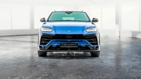 Un Lamborghini Urus modificat de Mansory a fost testat pe Autobahn - VIDEO