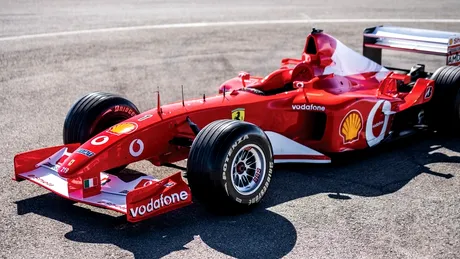 Un monopost pilotat de Michael Schumacher, vândut la licitație. Cât a costat?
