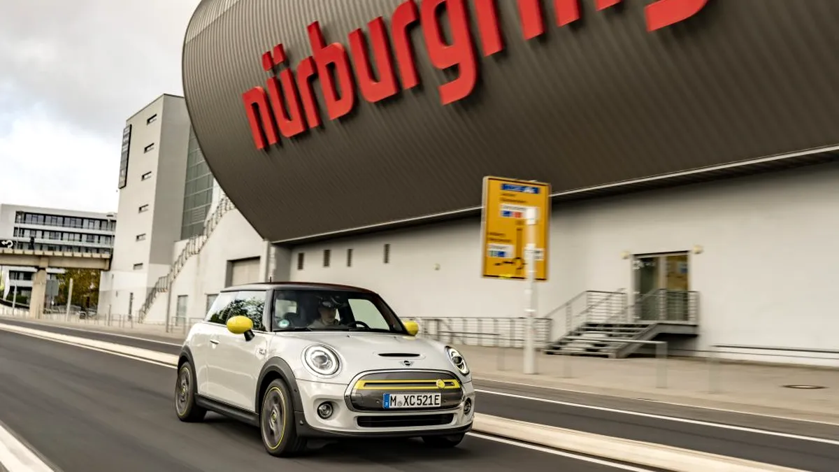 MINI electric poate parcurge Nürburgring fără ca frâna să fie folosită 