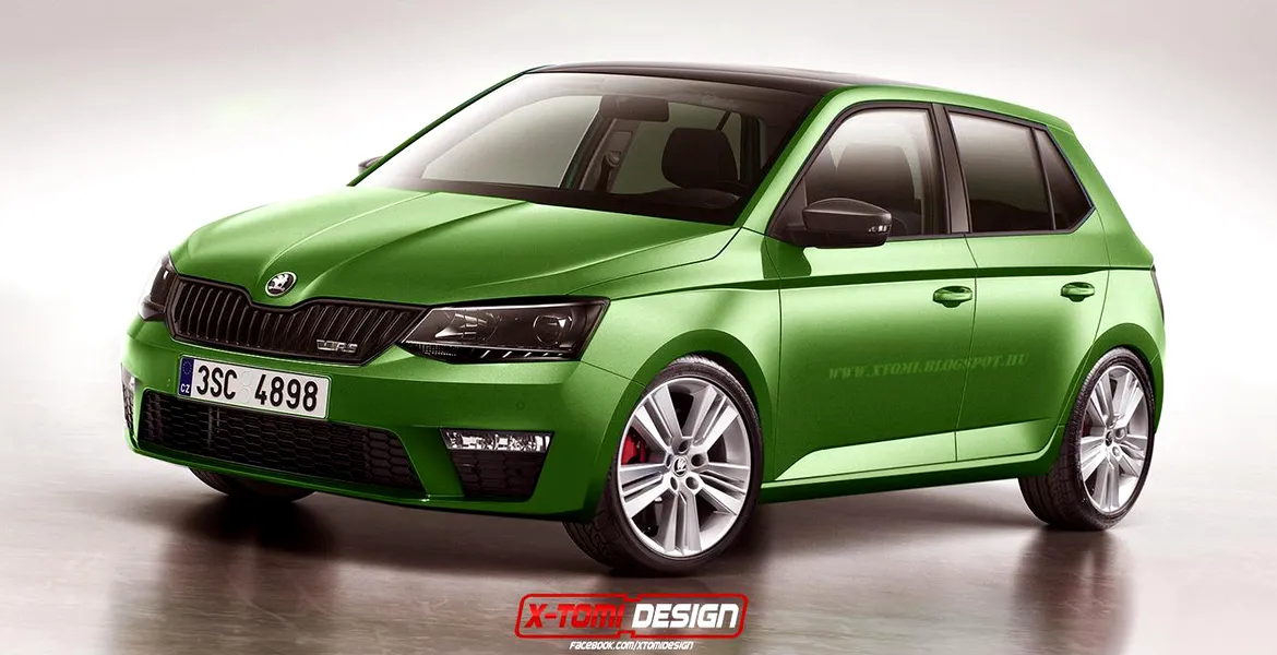 Fabia RS, aşa cum şi-ar dori-o fanii Skoda şi X-Tomi Design