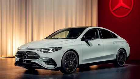 Noul Mercedes-Benz CLA poate fi comandat în România. Cât costă rivalul lui BMW Seria 2 – FOTO