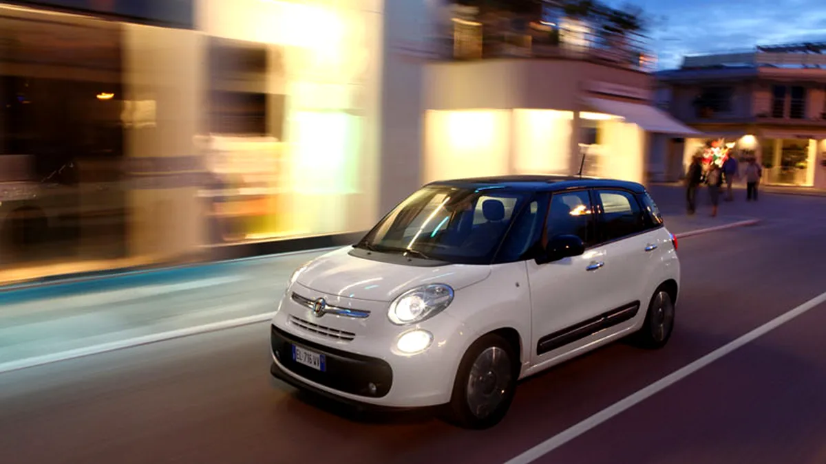 Fiat 500L - imagini şi detalii oficiale