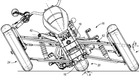 Trike Harley-Davidson - schiţe
