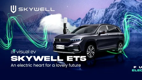 Visual EV a lansat în România modelul electric Skywell ET5. Cât costă SUV-ul cu zero emisii?