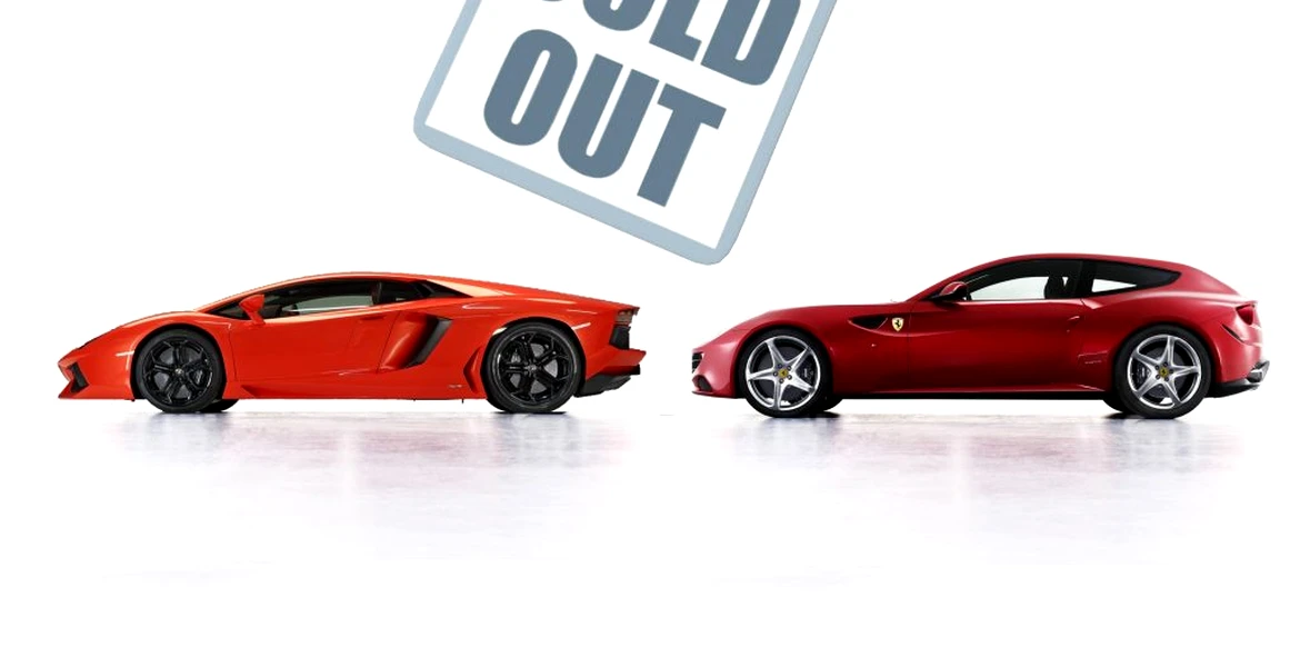 Sold Out: Ferrari FF şi Lamborghini Aventador