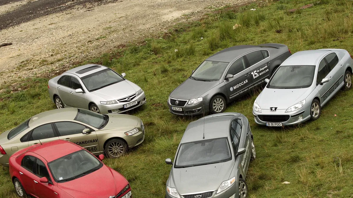 Mondeo vs 159 vs Accord vs S40 vs 407 vs Passat