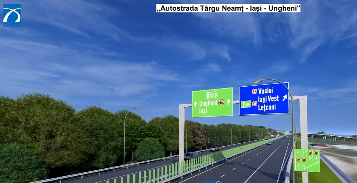 Anunț făcut de Compania de Drumuri! Ce se întâmplă cu Autostrada Târgu Neamț-Iași-Ungheni