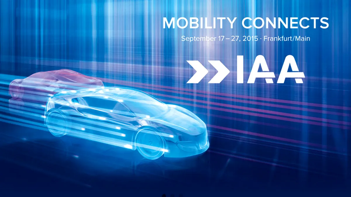 Salonul Auto Frankfurt 2015 - toate lansările importante de la IAA 2015