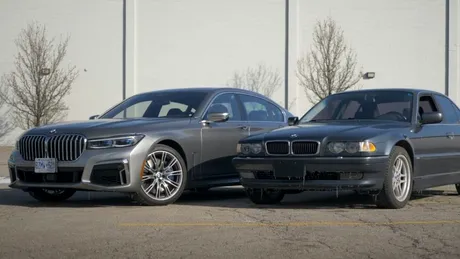 Ce diferențe sunt între un BMW Seria 7 din 2001 și un Seria 7 din 2020?