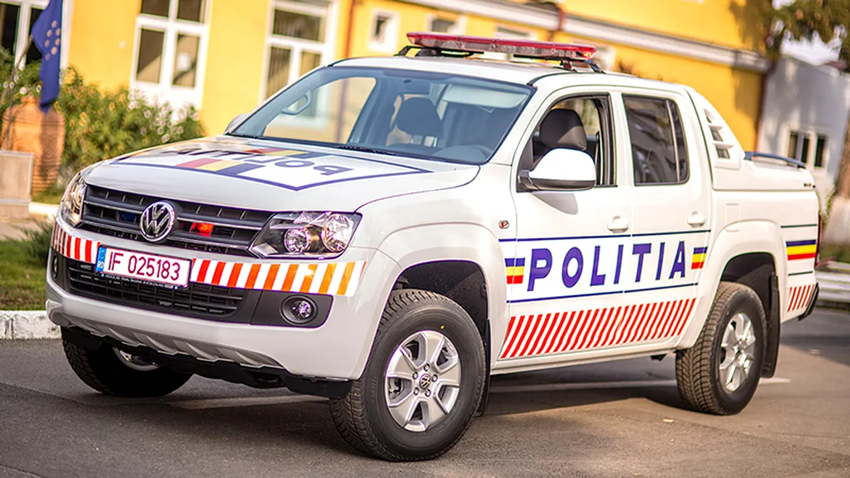 Un Volkswagen Amarok a intrat în dotarea Poliţiei Prahova