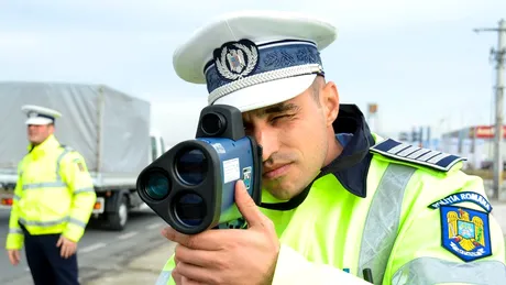 Poliția Română anunță într-un mod ironic amenda pentru un șofer vitezoman