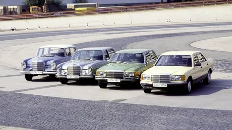 40 de ani de inovaţie şi lux: Mercedes-Benz S-Class