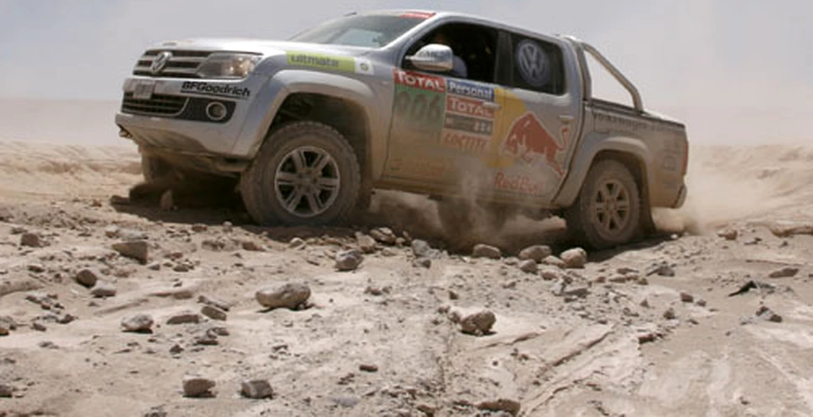 Din nou partener la Dakar 2011: VW Amarok