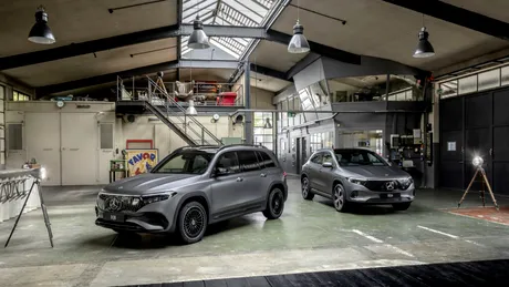 Mercedes-Benz prezintă facelift-ul pentru SUV-urile electrice EQA și EQB - GALERIE FOTO
