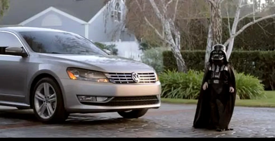 Reclamă în SuperBowl la VW Passat pentru USA