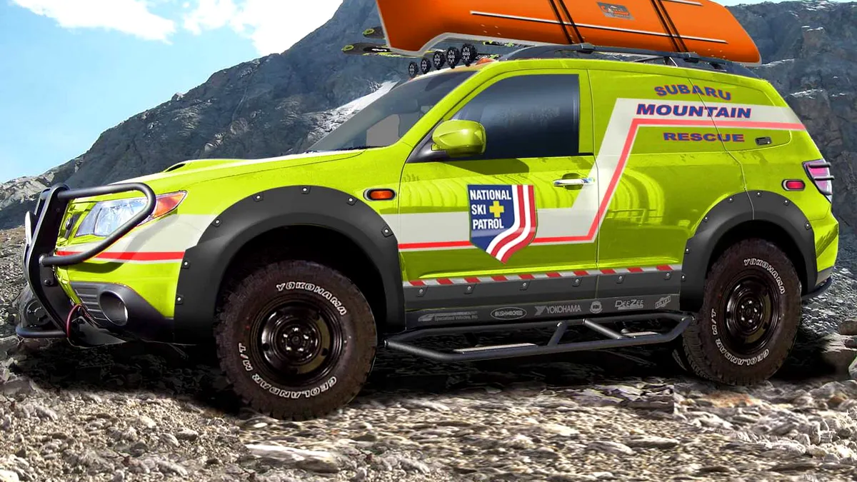 Subaru Forester Concept - Mountain Rescue