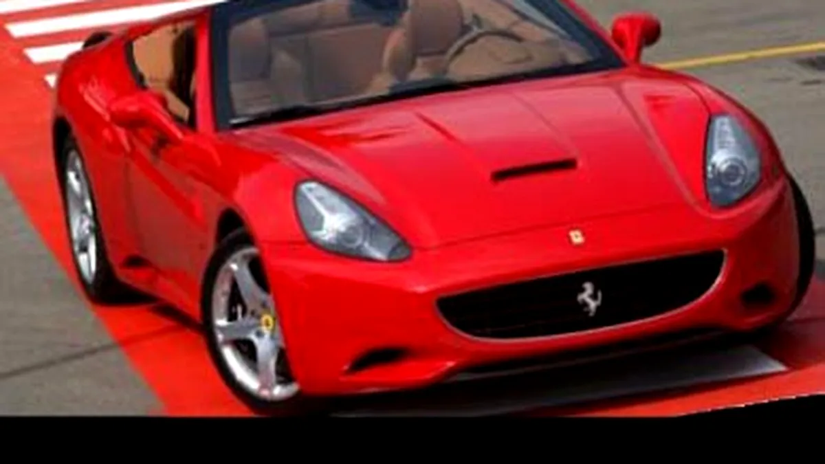 Primul Ferrari California vândut pentru 350.000 euro