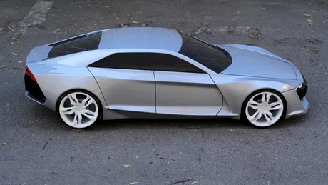 Design din Rusia: Audi R9 imaginat de Vasiliy Markin