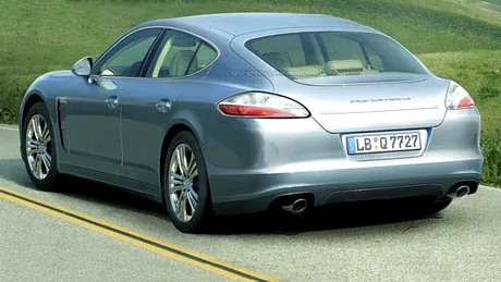 Porsche Panamera - fotografii spion