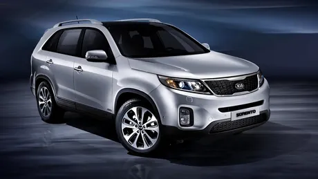 Primele poze oficiale cu Kia Sorento facelift