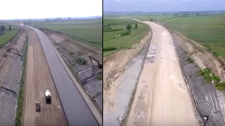 Poze impresionante cu asamblarea podului de la Bogata de pe Autostrada Transilvania - FOTO-VIDEO