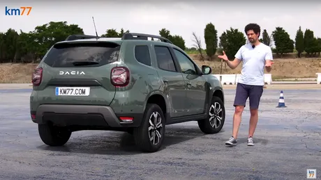 Dacia Duster 2023 la testul elanului. Cum se descurcă SUV-ul românesc pe probele dinamice - VIDEO